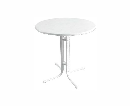 MESSE Stehtisch weiß Ø 80 cm